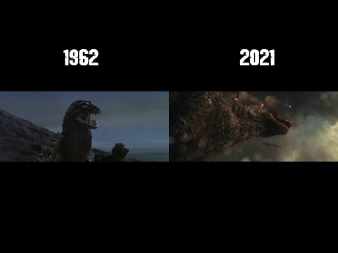 Godzilla vs Kong (2021) Trailer Side by Side with King Kong vs. Godzilla (1962)