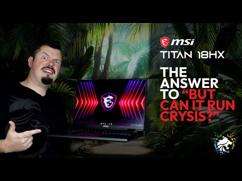 Desktop replacements get more MENTAL every Year - MSI TITAN 18 HX A14V Review