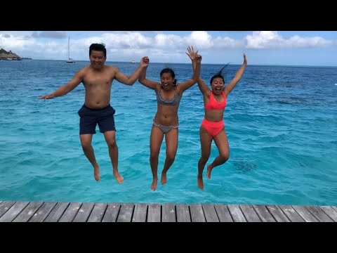 | TAHITI TRAVEL VLOGS | Day eight: Our last day! Flying home from Bora Bora!