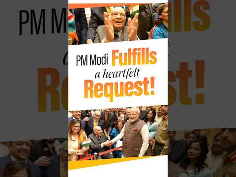 PM Modi Fulfills a 101-Year-Old's Heartfelt Wish in Kuwait!