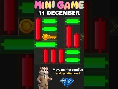 Hamster Kombat New Season Mini Game Solution 11 December 2024  #hamsterkombat #puzzle