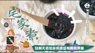 【宅家煮】无油烟健康料理 零厨艺也能轻松搞定 ｜自制无添加多用途蓝莓颗粒果酱