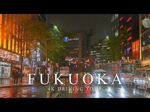 【4K】福岡ドライブ 井尻六角→天神 中洲 博多 FUKUOKA Drive【#107】