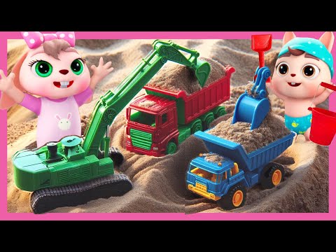 MEGA Toy Trucks Fun | Eli Kids Compilations