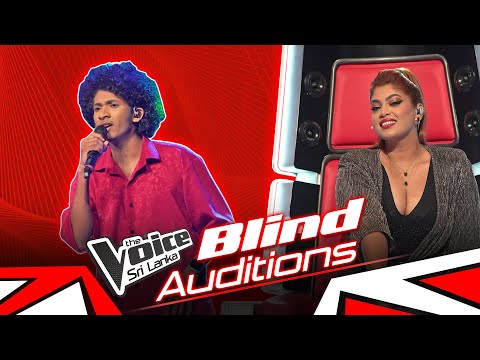 Vishwa Fernando | Malee (මාලී) | Blind Auditions | The Voice Sri Lanka