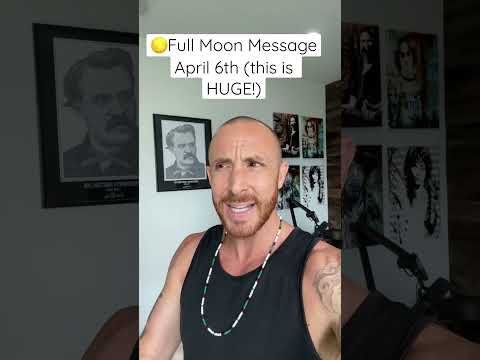 🌕Full Moon Message for April 6 2023 (this is HUGE!)