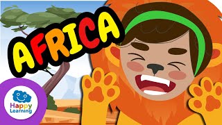 🌍🐘 AFRICA: THE WONDERFUL CONTINENT | Fun Facts for Kids | Happy Learning