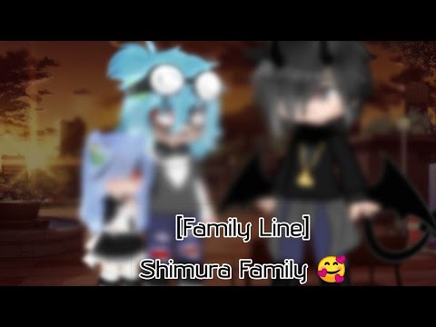 Family Line / Shimura Family Angst / My AU / Eri & Oboro Shimura / Gacha My Hero Academia | Night