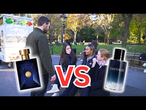 Dior Sauvage Eau De Toilette vs Versace Dylan Blue (Fragrance Battle Womens Reactions)