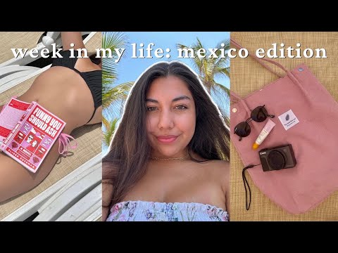 week in my life (in mexico)! | reading, sightseeing, taste tests, VAMPIRE reaction