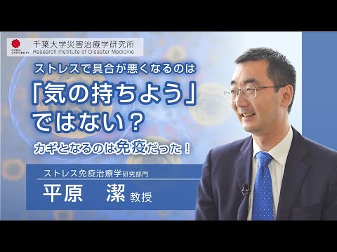 ストレスで具合が悪くなるのは「気の持ちよう」ではない？―カギとなるのは免疫だった！―（ロングVer.）