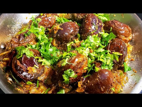 Stuffed Masala Brinjal |stuffed eggplant masala  | మసాలా గుత్తి వంకాయ ఫ్రై | recipe