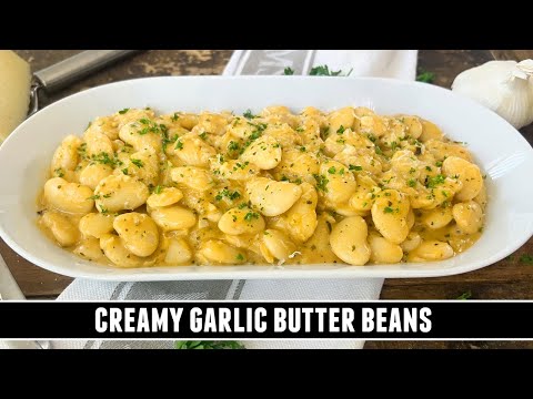 Creamy GARLIC Butter Beans | Packed with GOODNESS & Easy to Make