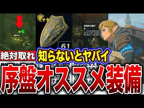 【ティアキン】序盤にとっておくと役立つオススメ装備入手方法！！【ゼルダの伝説　ティアーズオブザキングダム】