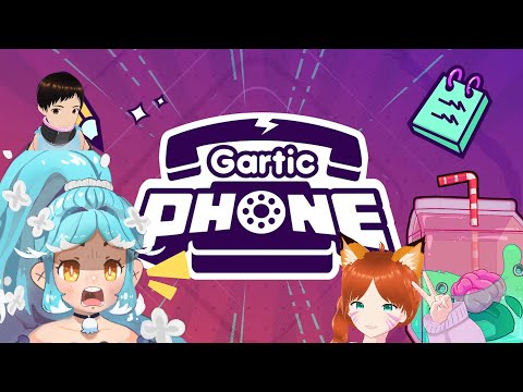 【Gartic Phone】 w/ Friends!