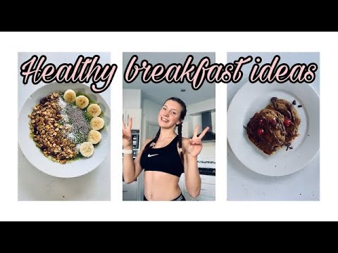 Healthy Breakfast Ideas~Quarantine cooking||pancakes, overnight oats, smoothie bowl, parfait||