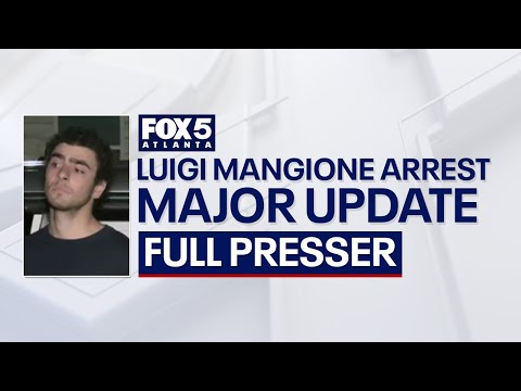 Luigi Mangione arraigned in Pennsylvania: Full courthouse presser | FOX 5 News