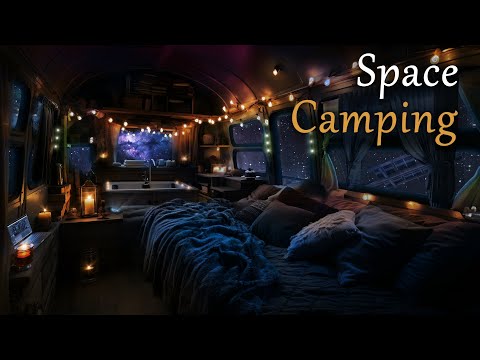 Space Camping | Space Noise Ambience | Relaxing Sounds of Space Sleep | LIVE