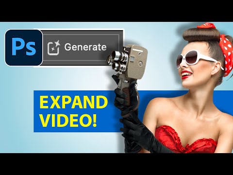 Extend video with Generative Fill hack in Photoshop