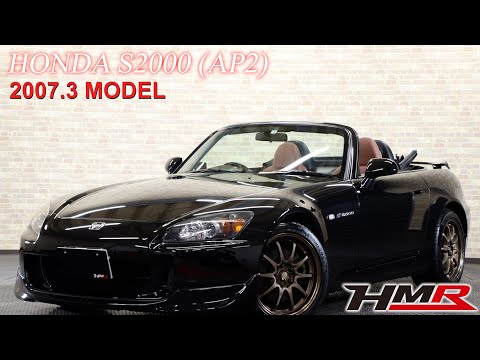 【中古車】H.19 2007年 ホンダ S2000 2 2 CE28 17インチ HKSマフラー ブラック 走行50,100km ID2032