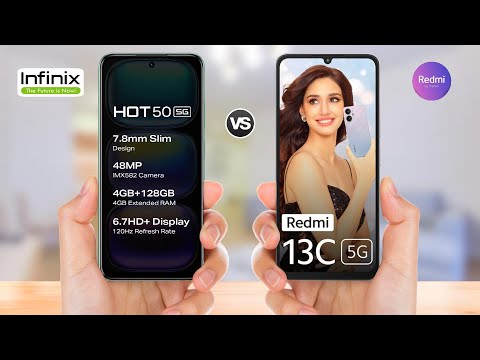 Infinix Hot 50 5g vs Redmi 13c 5g || Full Comparison