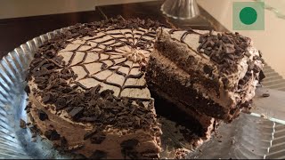 Chocolate eggless pastry cake in telugu || Chocolate cool cake without condensed milk and curd