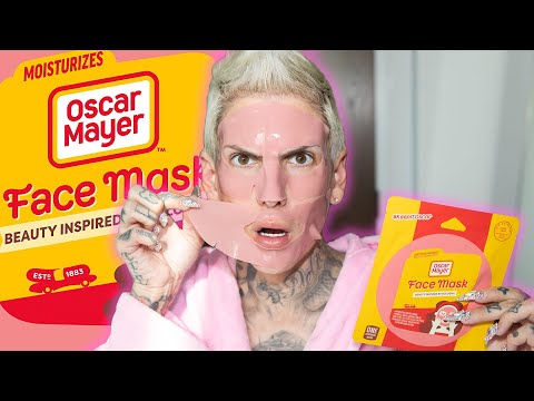 Trying the Oscar Mayer BOLOGNA Face Mask!