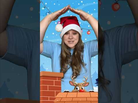 FUN 🎅🏼🎄Christmas Songs for Kids with Motions #christmassongs #kids #shorts