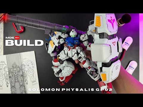 SOLOMON PHYSALIS GP02 | ASMR SPEEDBUILD | 1/100 MODELKIT