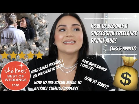 How To Become A SUCCESSFUL Freelance Bridal MUA!