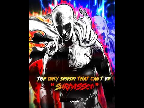 THE ONLY SENSEI THAT CAN’T BE SURPASSED 🐐🔥 | ONE PUNCH MAN EDIT #onepunchman #youtubeshorts