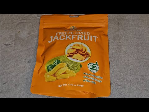 Nokki Farm Freeze Dried Jackfruit Taste Test Review