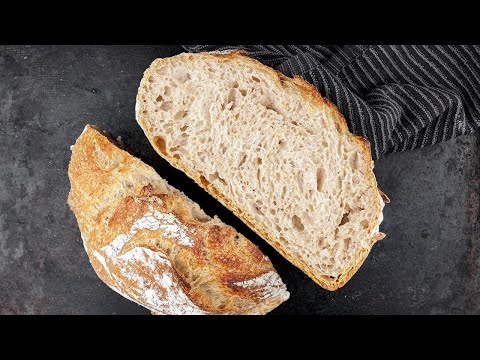 Rustic No Knead Bread Without A Dutch Oven