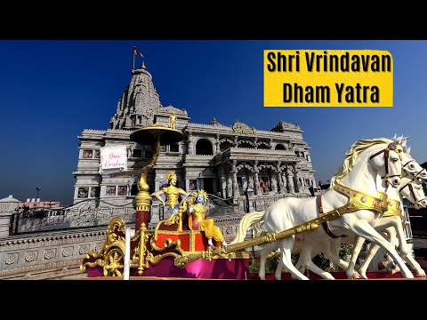 Shri Vrindavan Dham Darshan / VLOG /  Nidhivan, Shree Bankey Bihari, Prem & ISKCON Temple