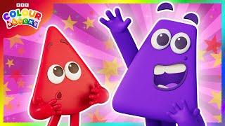 🎶 Sing-along Colour Songs for Kids! 🌈 | Kids Learn Colours | Colourblocks