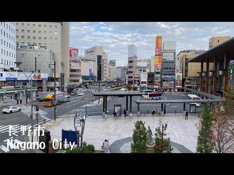 a-Walk&Ride in Nagano City (PM) 長野県 長野市 長野駅周辺(夕方)