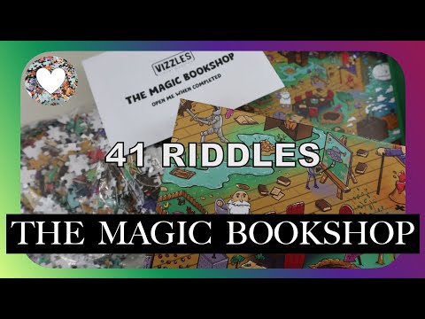 The Magic Bookshop, a Vizzles Kickstarter Jigsaw Puzzle