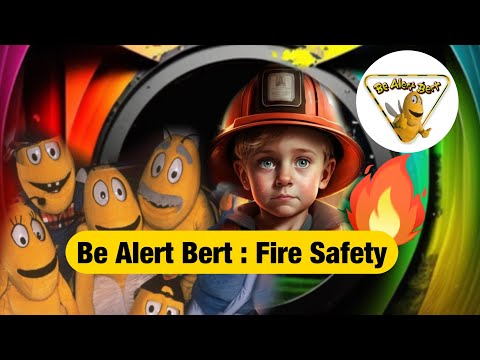 🔥Fire Safety Frenzy: Bert & Clare's Sizzling Adventure for Kids!🚒🐝