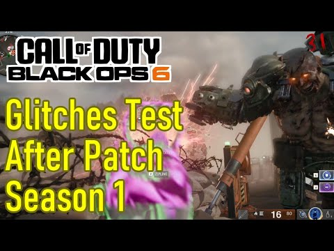 Black Ops 6 glitches test AFTER season 1 patch, do solo god mode glitches still work?