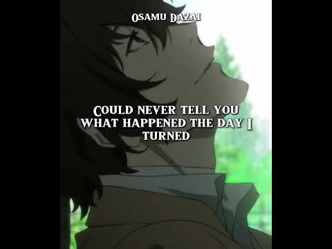 #bungou #bungostraydogs #bsdforever #bsd #bsdedit #angst #animegif #oda #dazai #chuuya #kyoukaizumi