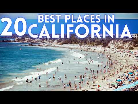 Best Places in California To Travel 2025 4K