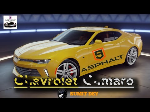 Chevrolet Camaro car gameplay in asphalt 9  #yt #ytshortsindia #asphalt9 #yourfavourit