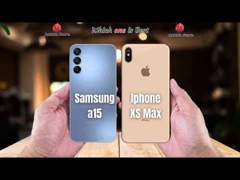 Samsung a15 5G vs Iphone XS Max  Full comparison ⚡Which one is Best