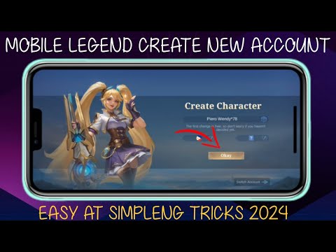 PAANO GUMAWA NG BAGONG ACCOUNT SA MOBILE LEGEND | EASY STEPS 2024 #mobilelegends #mobilelegend