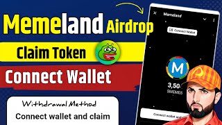 Memeland Connect Wallet And Claim Token | Memeland Airdrop Token Withdrawal | Memeland Claim Token |