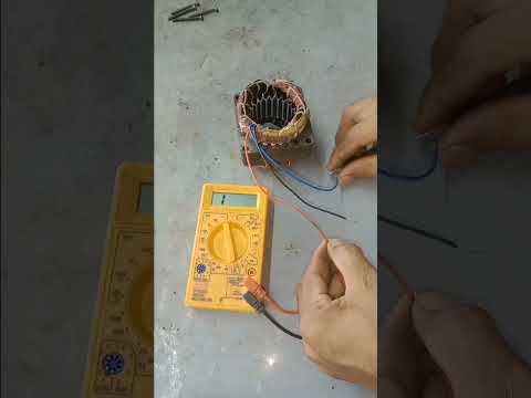 24 slot table fan winding check multimeter/table fan winding check multimeter/2800 RPM table/shorts