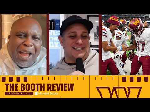 DOWN Goes Dallas! + Terry McLaurHIM + Mariota Magic 🪄 |  Booth Review | Washington Commanders | NFL