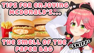 A Summary of Miko's McDonald's Food Review【Hololive Clip Eng Sub】