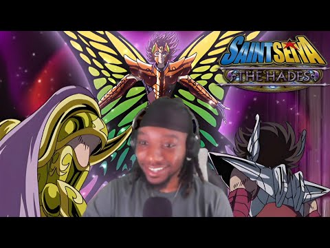 Saint Seiya: The Hades Chapter Ep.7 Reaction! The Unique battle against Papillon Myu!