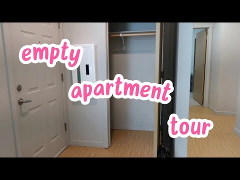 empty apartment tour | what $1700 in rent gets you in the PNW